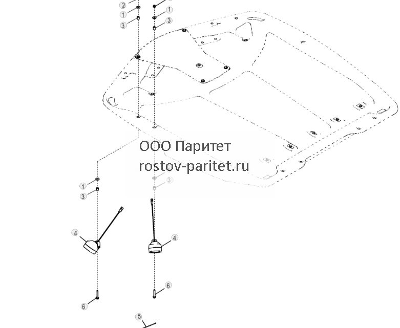 Боковые рабочие фары кабины - ST3447 285.jpg
